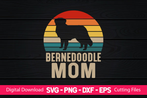 Bernedoodle Mom Graphics and Print Templates Review