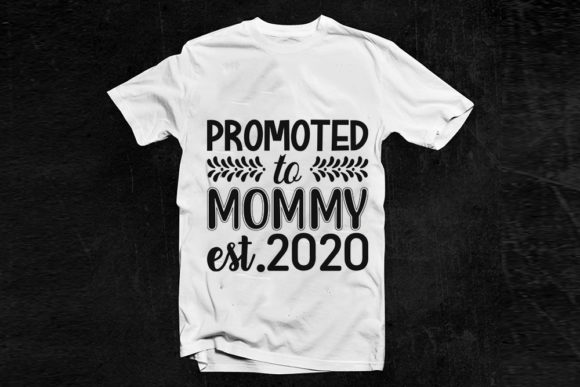 Funny Mom Life Svg Design, Promoted to M Graphics and T-Shirt Designs