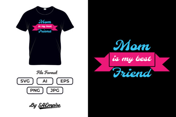 Mother s Day Typography T-shirt - 14 Graphics and Print Templates